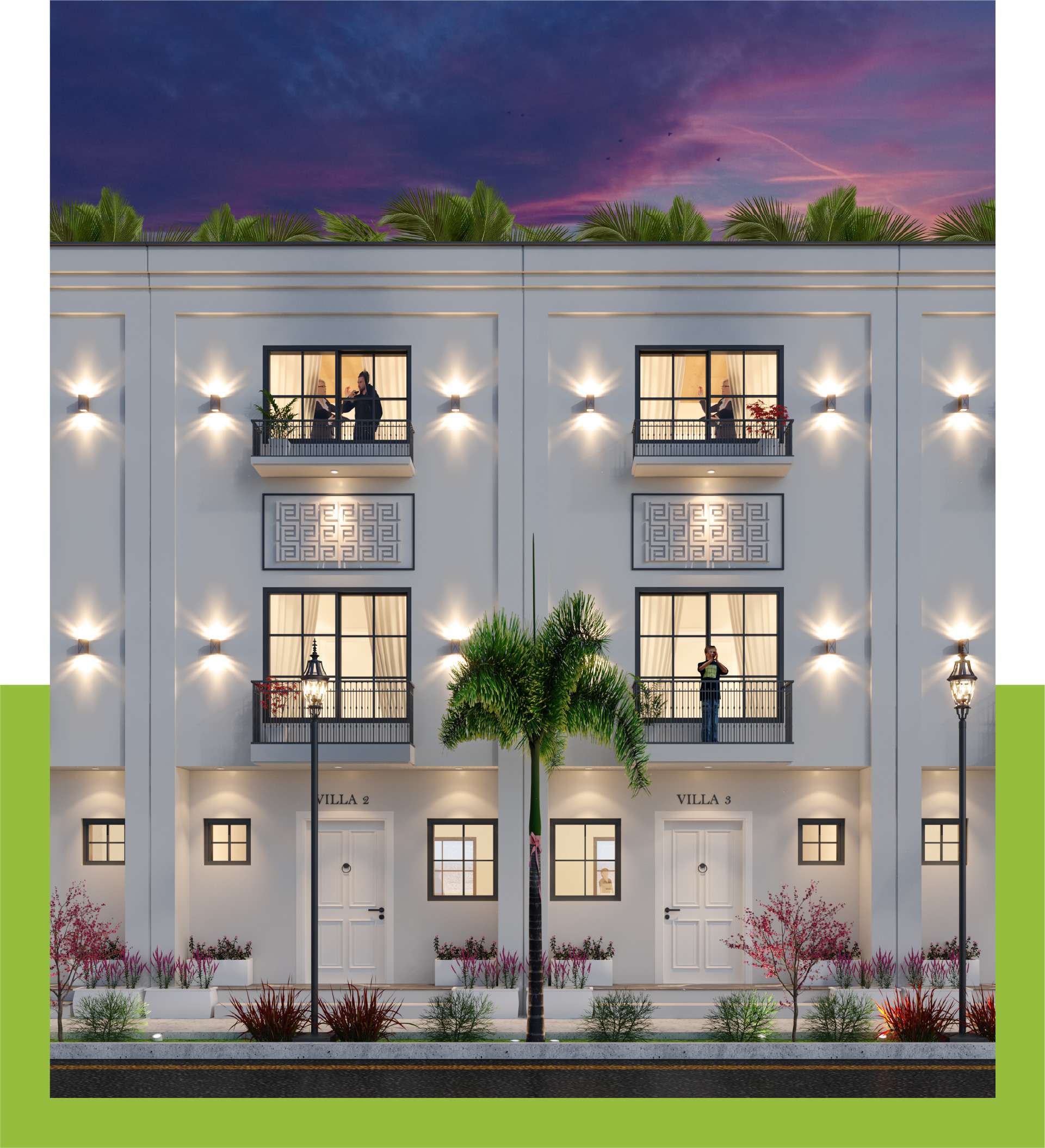 Q Links Safari Villas Bahria Town Karachi Main